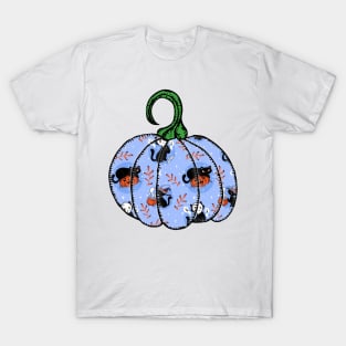 Halloween Classic Vintage Retro Cute Black Cat Pumpkin T-Shirt